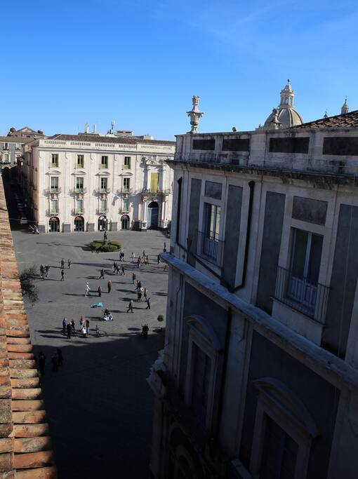 Piazza Università view