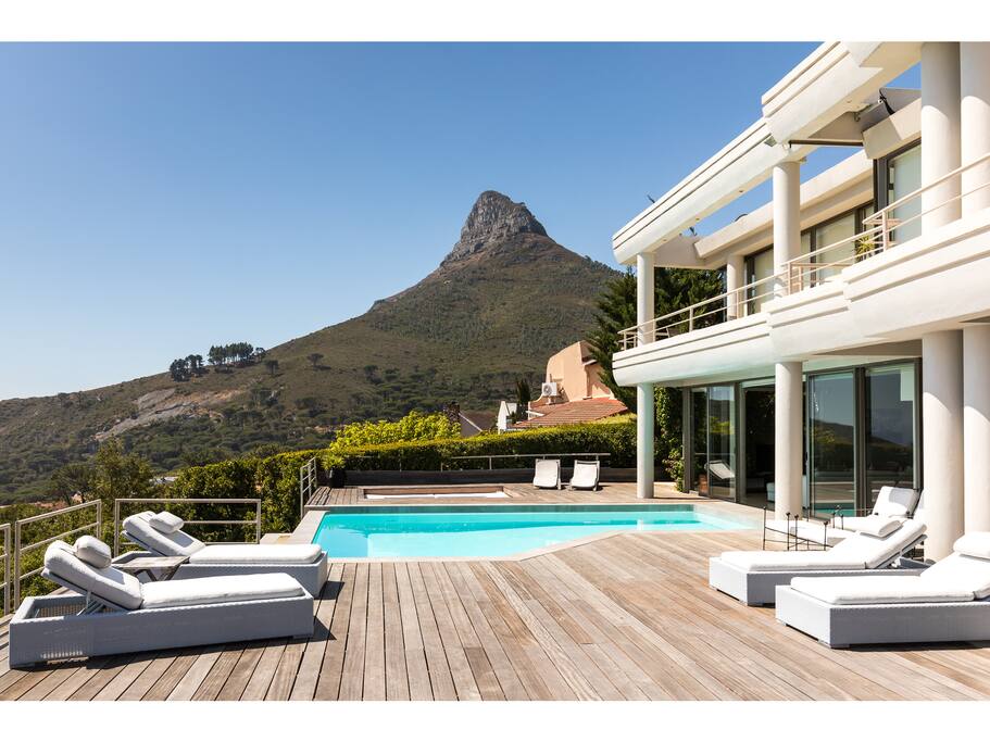Deck and pool