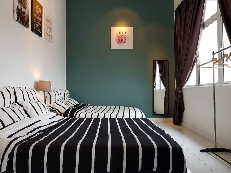 2 x Double bed