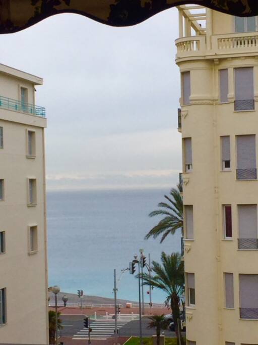 Sea view from the apartment