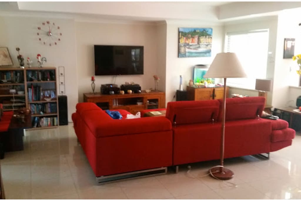 large lounge and living area