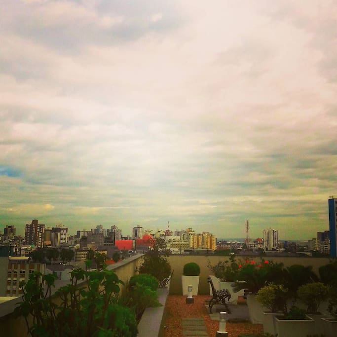 vista do terraço do AP
