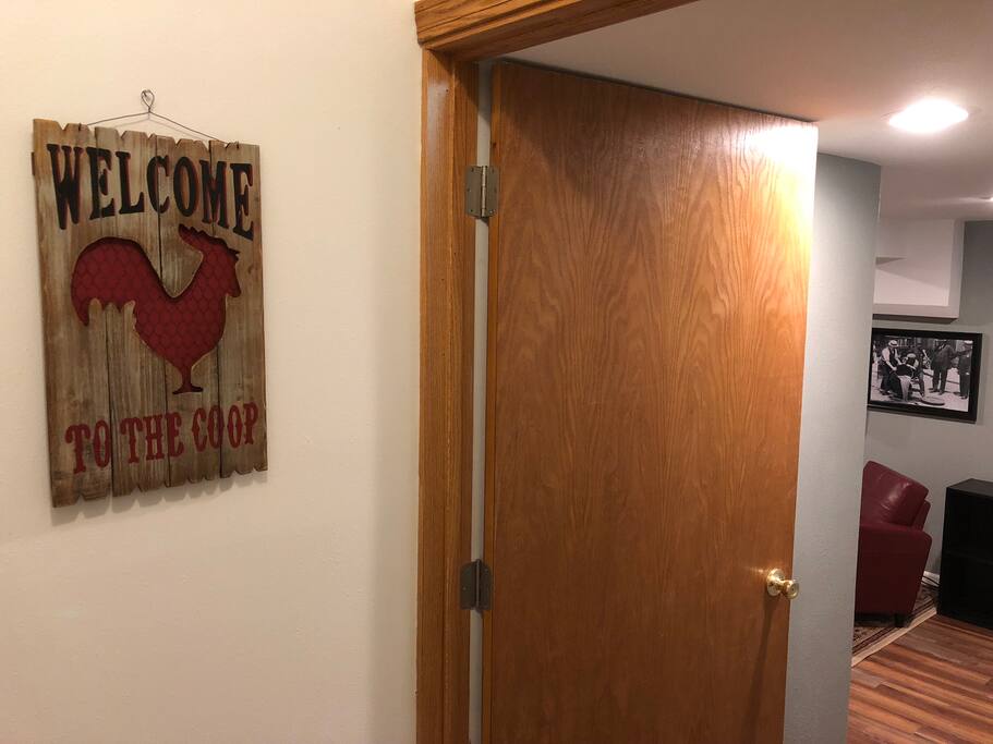 A warm welcome!