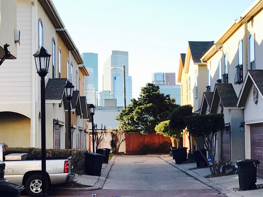 Nice View of the downtown skyline
