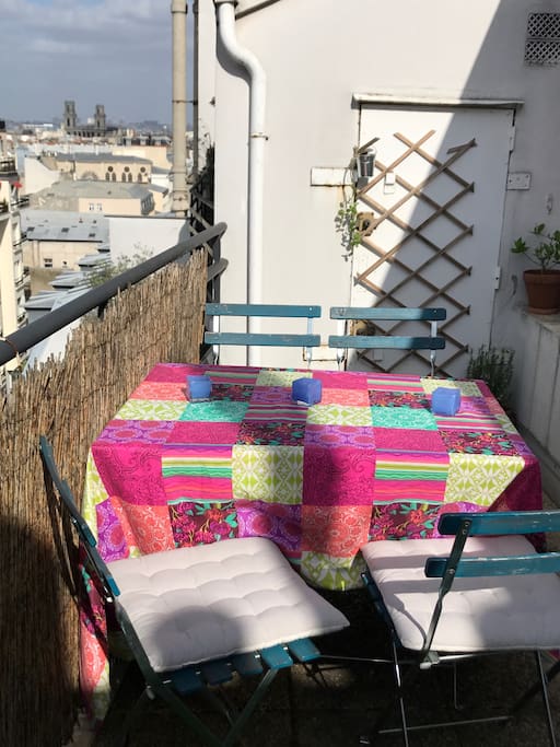 Terrace table for 4