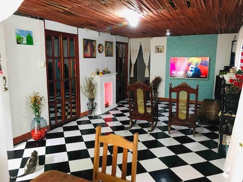 Nicaraguai tipikus ház Downtowban