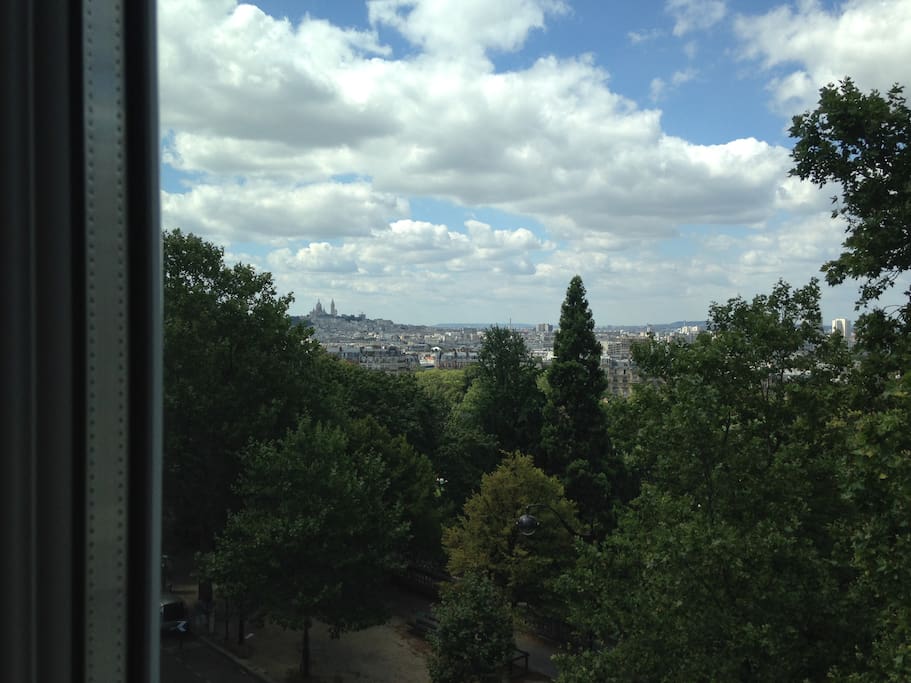 view on Montmartre