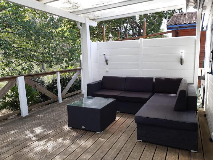 Chalet 6 Pers Dans Village Vacance Proche Mimizan - Contis-Plage