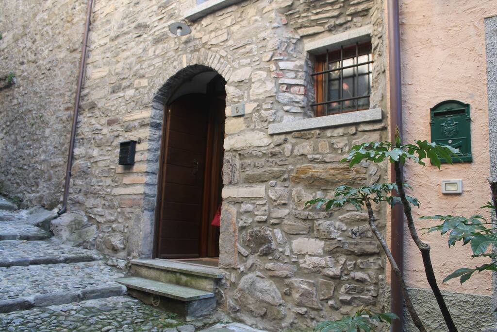 the entrance