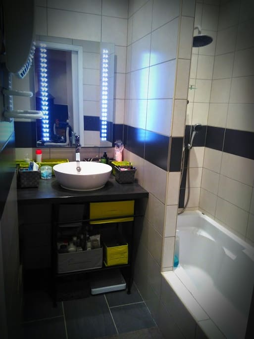 La salle de bain commune