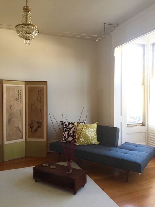 Large studio/office with sleeper sofa