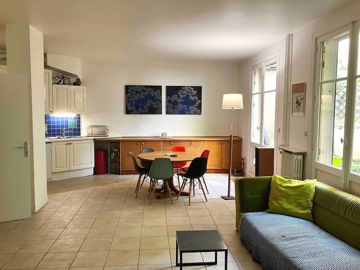 Grand Appartement Parisien Avec Jardin Privé - Paris