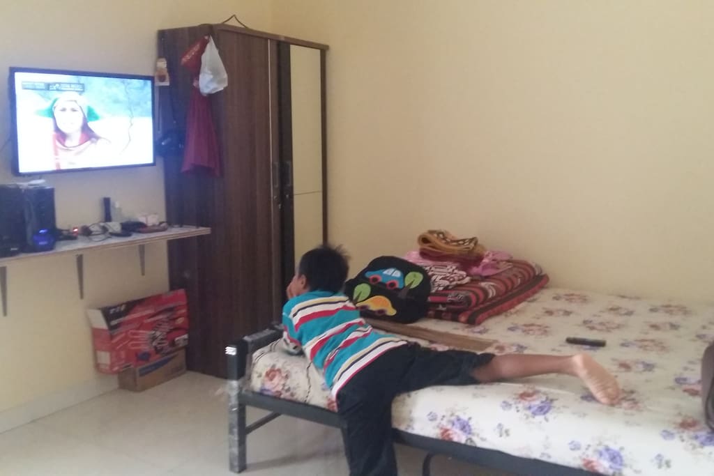 Kamar tidur 1 : (1 double bed, 1 extra bed)