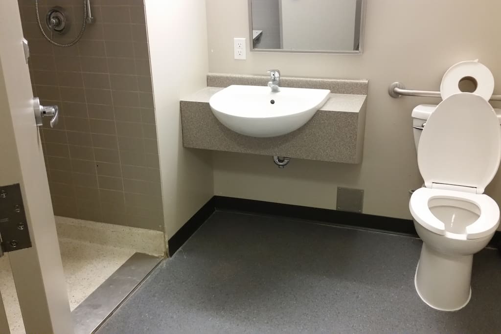 Private 2 bedroom suite bathroom