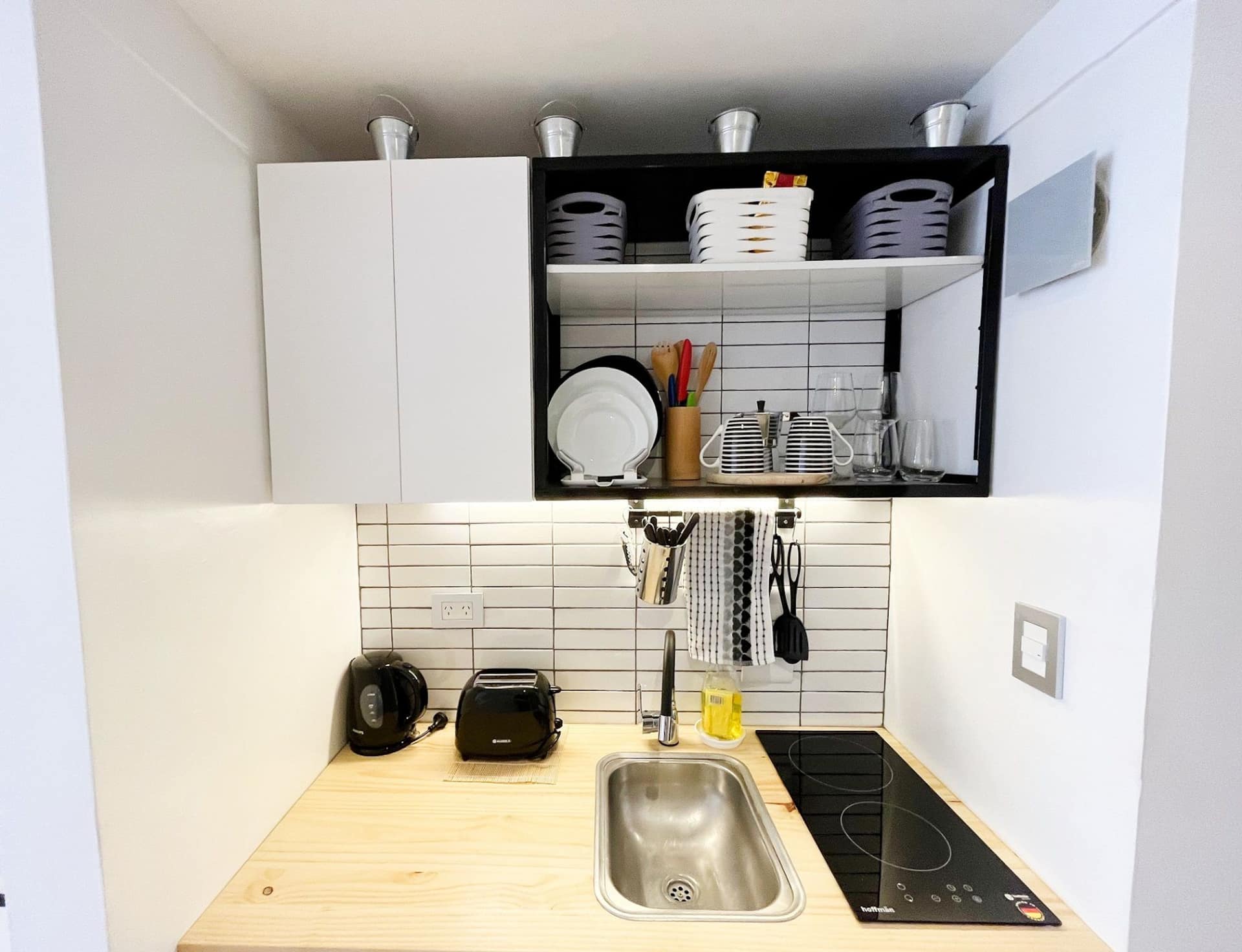 Departamento monoambiente con balcón en Retiro