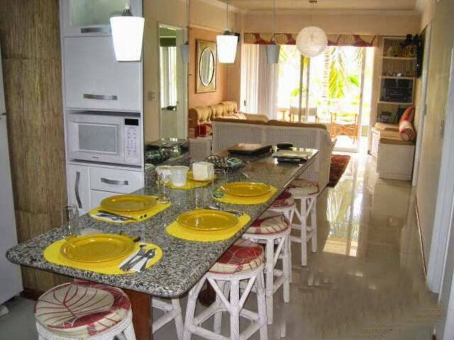 Area integrada a cocina