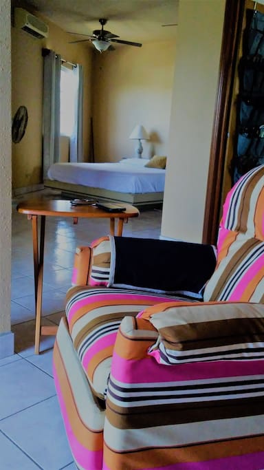 Little launge are, where you can relax and enjoy the amazing view