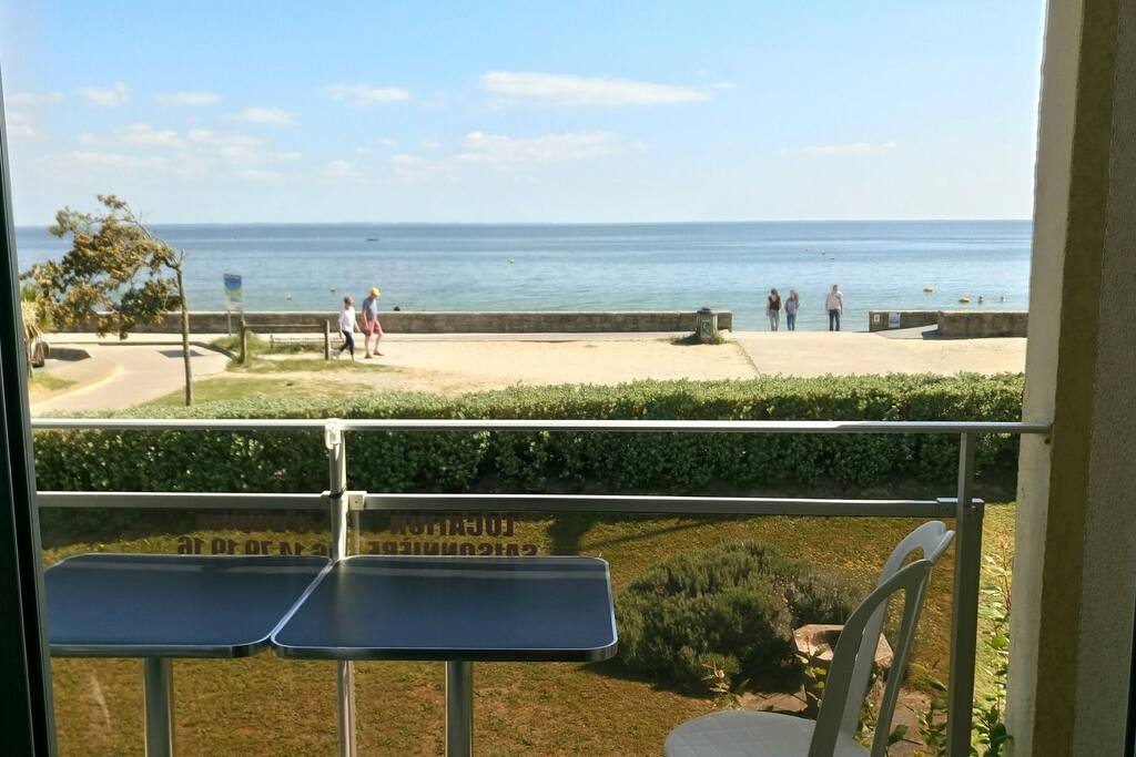 Vue mer de la terrasse