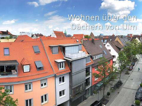 City-Apartment, living above the roofs of Ulm