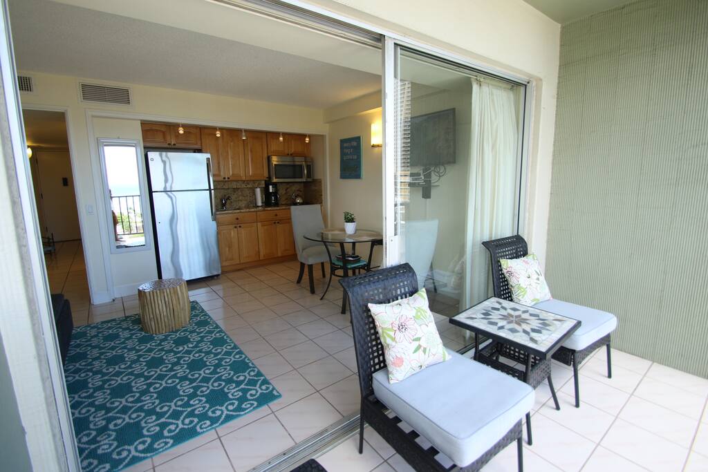 spacious outside space