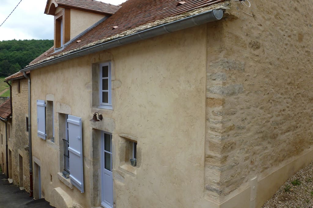 maison vue du 5 ruelle Curtil des Chambres