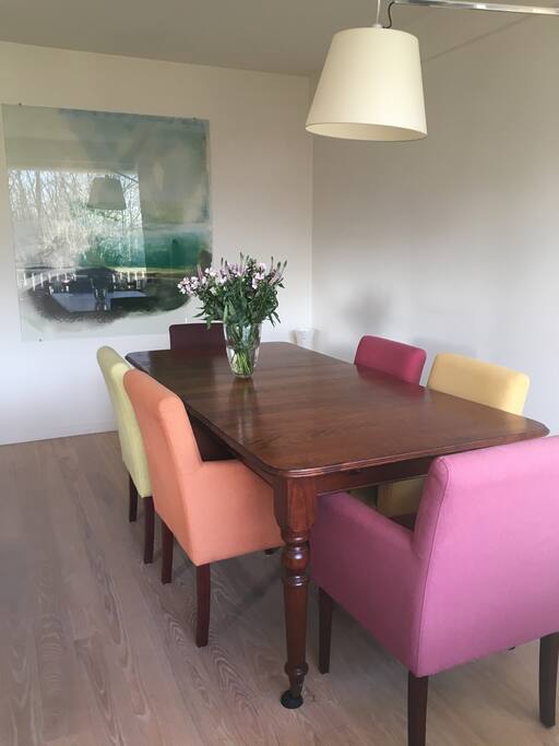 dining area vieuw from window