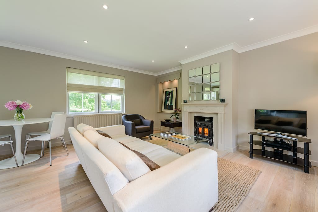 Open plan living room