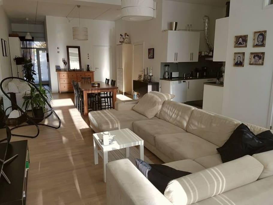 A large and cozy living space