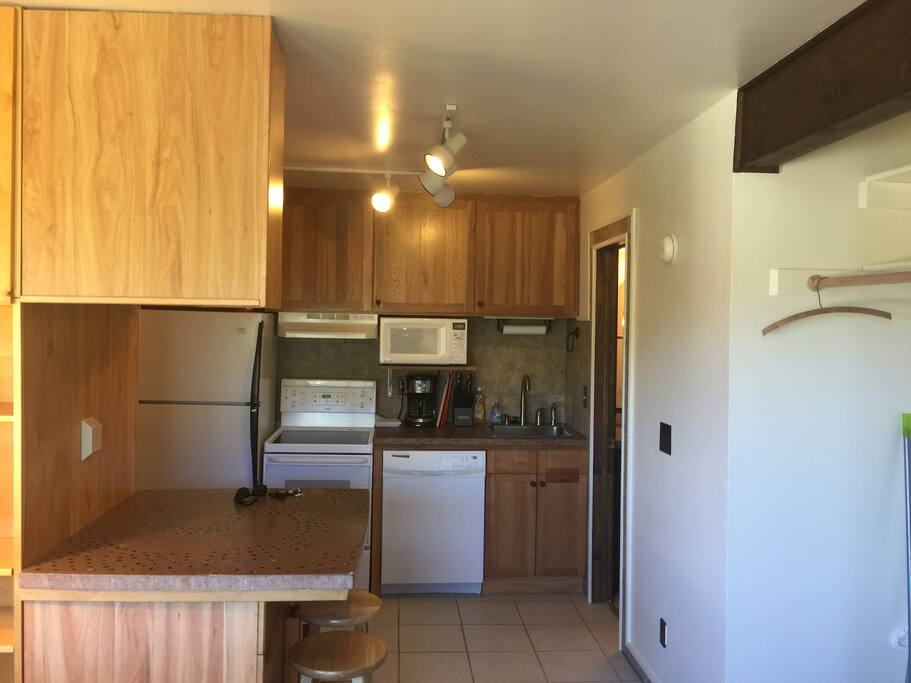This is a view of the kitchen