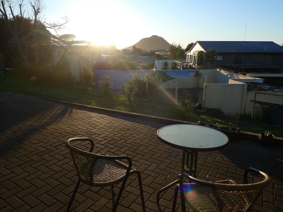 View from sun terrace