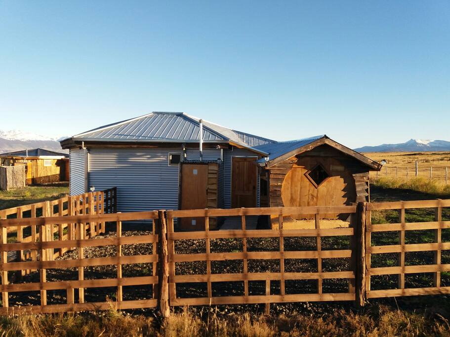 Cabaña Carancho con sauna barril