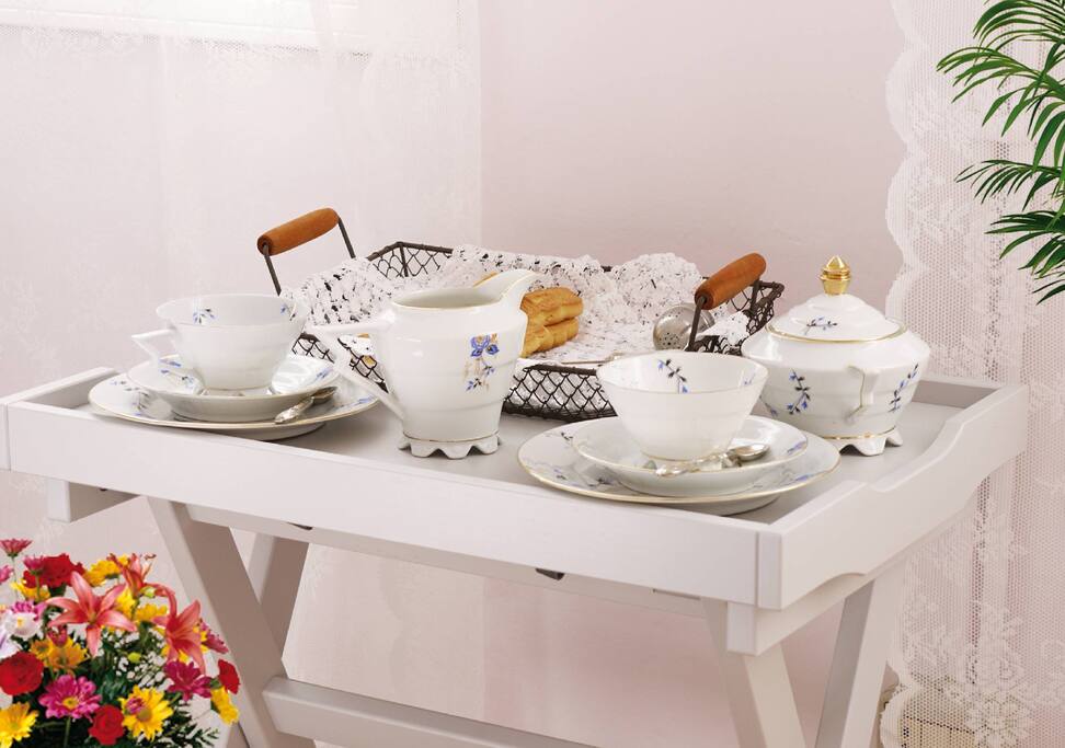 Dettaglio della preparazione di una colazione