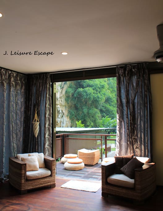 Balcony and Sitting Area