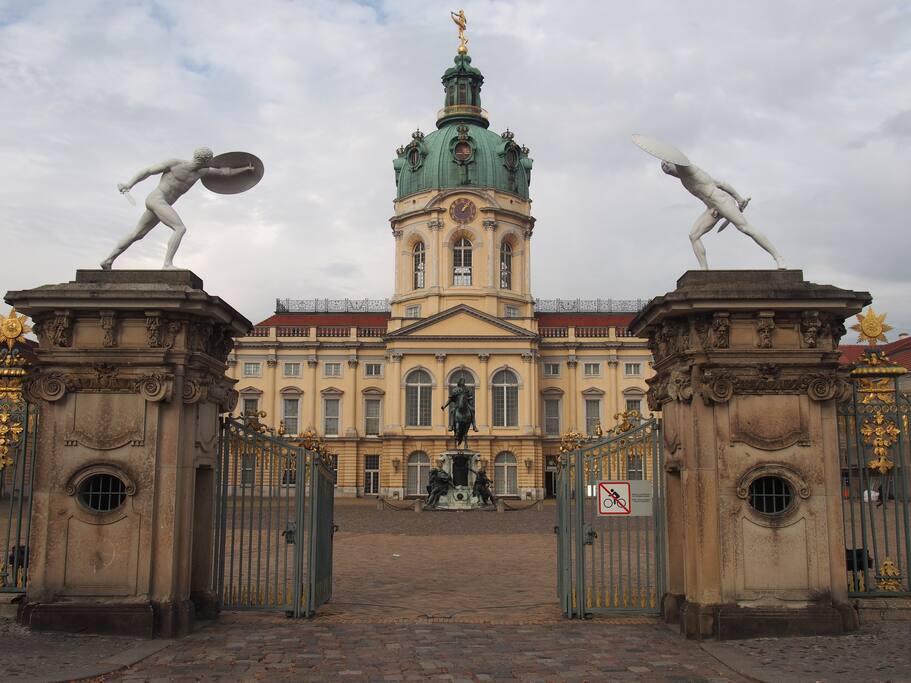 Schloss Charlottenburg is right around the corner