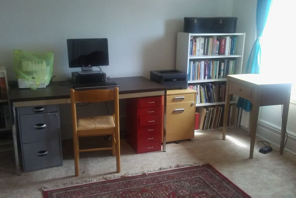 Large desk space