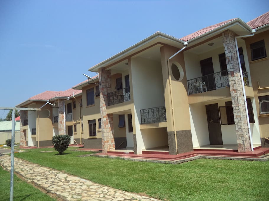 Partially furnished residential apartments in secured and quite environment monthly and yearly arrangements in entebbe.