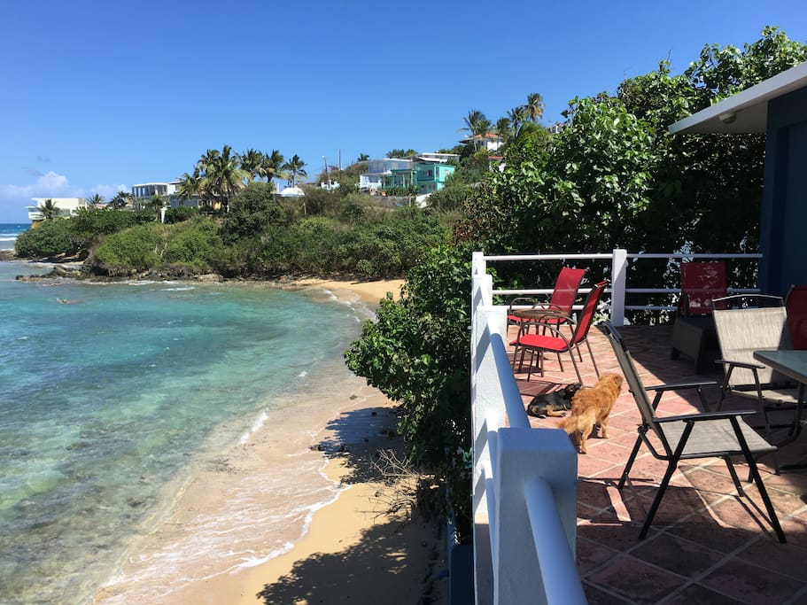 »BEACH HOUSE w POOL« casa blue moon Houses for Rent in Vieques