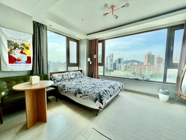 3min st. / Gangnam / Amazing Namsan&Hangang view Apartments for Rent