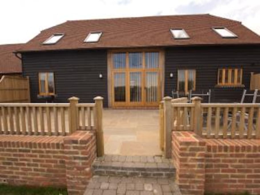 Your own enclosed patio area