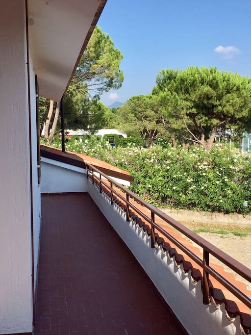 Ampio balcone