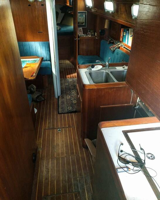 Effie's galley and common area
