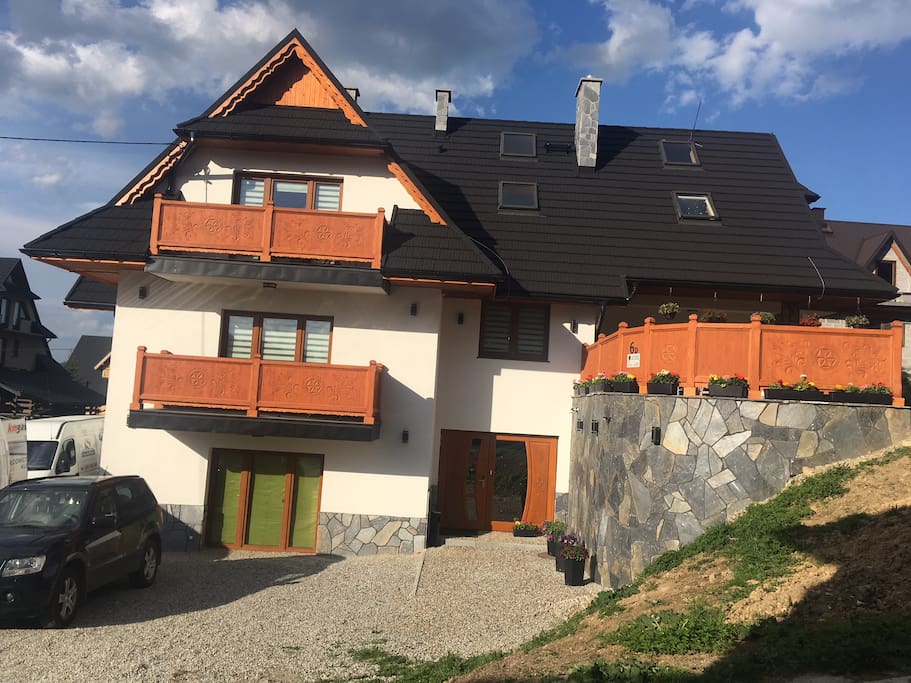 Elewacja od strony wejścia