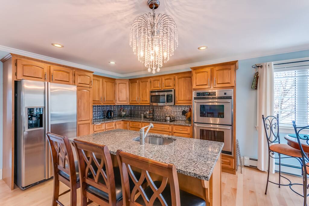 Open concept kitchen