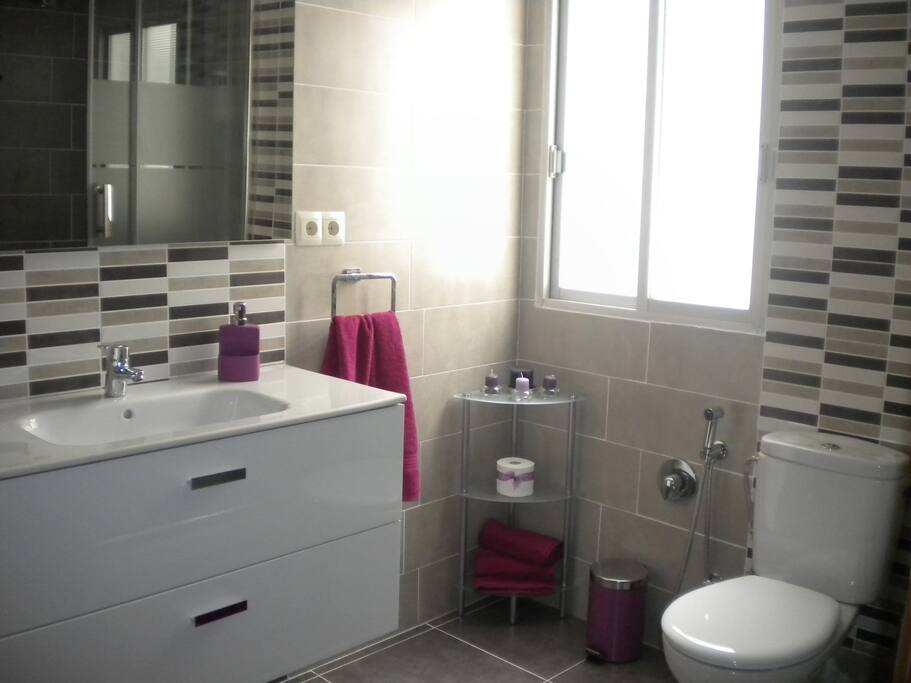 CUARTO DE BAÑO CON DUCHA