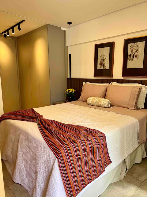 Imóvel de sucesso: Sunny Studio with a High Standard View em Campinas