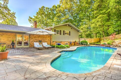 Oak Ridge Hidden Retreat with private pool
