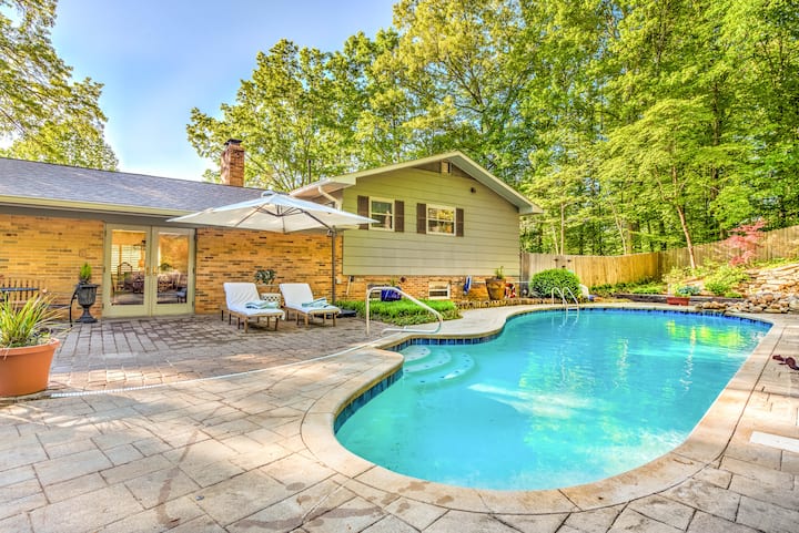 Oak Ridge Hidden Retreat with private pool