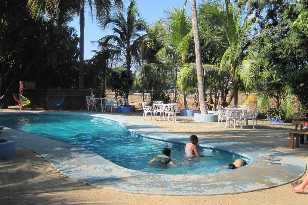 Pool area