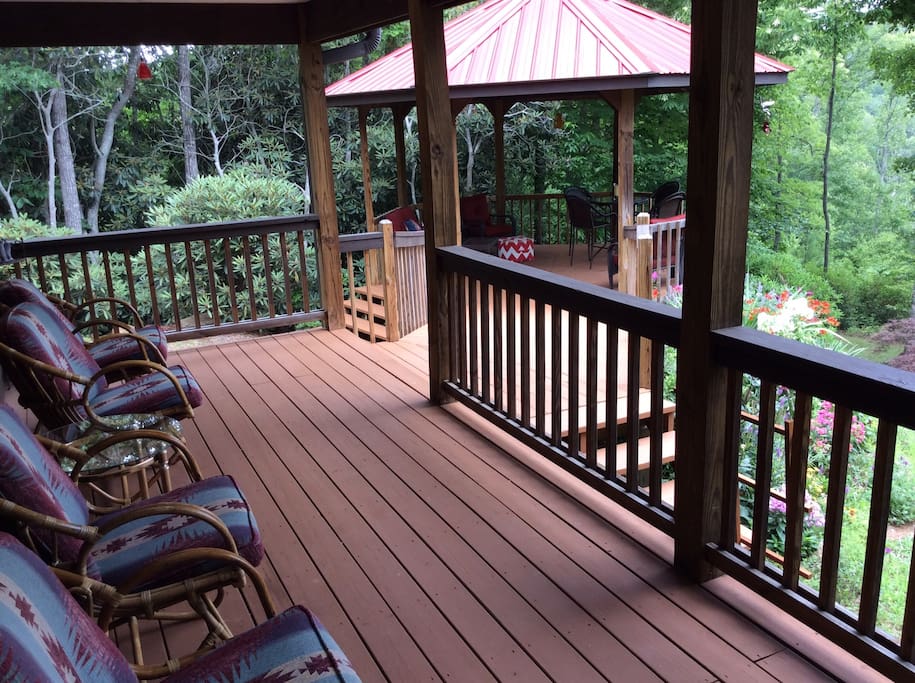 Relax on front porch and enjoy the view