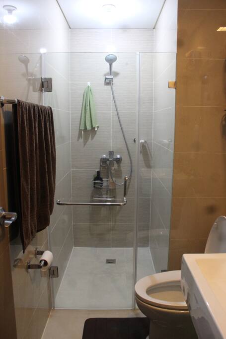 toilet and bath